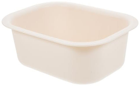 Babybecken aus Pp in Beige für Wickeltisch, Robust und Wiederverwendbar | Passend zum Babysäubern, Einfache Handhabung, Praktische Ausführung für Alltag