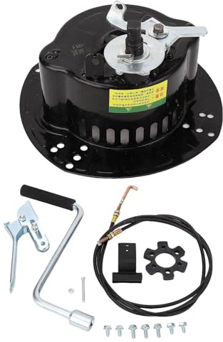 Avviatore verticale a aria raffreddata per motore, avviatore a manovella senza trazione per mini motozappa, compatibile con motori 170F, 178F, 186F, 195F, pezzo di ricambio