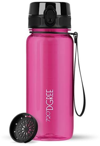 720°DGREE Trinkflasche „uberBottle“ Sieb – 6 Größen, über 40 Farben wählbar