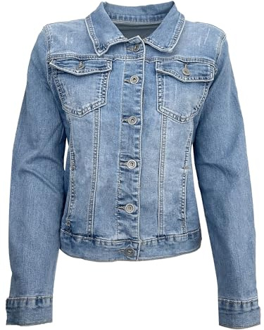 JOPHY & CO. Giacca Jeans Denim Donna (cod. 2274 & 2299) (XL, Cod. 2274)