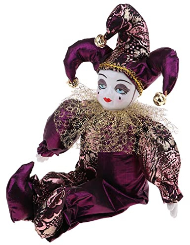 Sharplace 12 Gute, Puppen Italienische Triangel Puppen Modell Traurig Clown