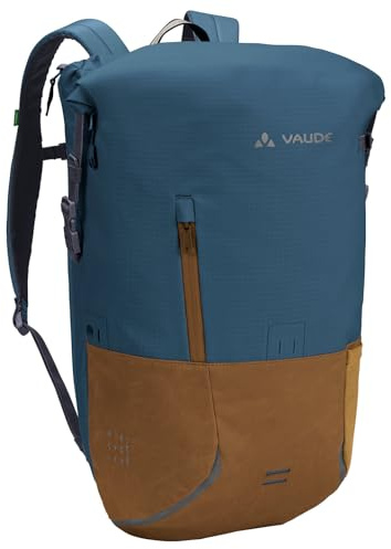 VAUDE Fahrrad 2in1 Hinterradtasche & Rucksack Citygo Bike 23 II, 23 Liter Volumen, Baltic sea, Einheitsgröße