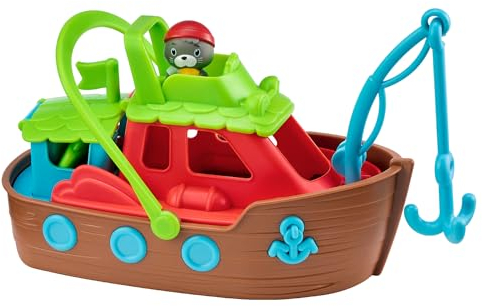 Klorofil - Die Boote - Spielzeug für Kinder – entwickelt Ihre Vorstellungskraft – Neugier – Motorik – ab 18 Monaten, schwarz