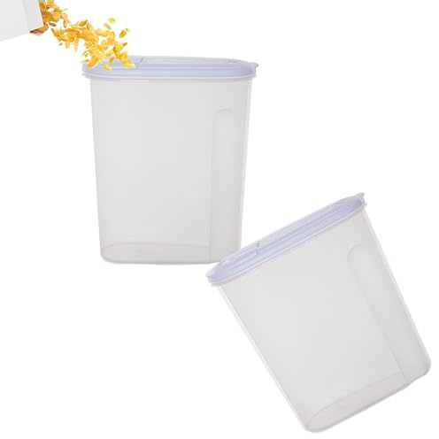 STAR SUPPLIES 1 x 5 Litre Airtight Food Cereal Dispensers Dry Foods Pantry | Hardwearing Storage Containers
