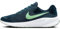 Nike Revolution 7, Zapatillas para Correr Hombre, Armory Navy Vapor Green Photon Dust, 44 EU