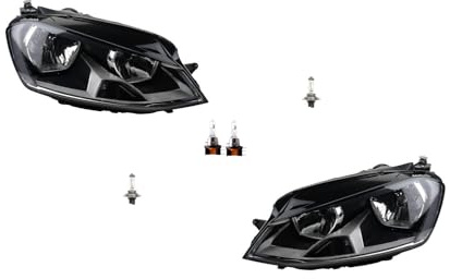 Johns, Scheinwerfer Halogen passend für VW Golf VII 5G1 BA5 ab 2012- Set H15 mit H7 L R