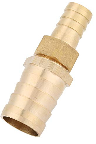 Respicefinem 16 mm à 25 mm de Tuyau en Laiton Cannelé Queue Réducteur de Tuyau Droit Raccord de Connecteur pour la Réduction de la Fiche et Les Composants de l'Articulation