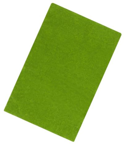Kisangel Kunstrasen Landschaftsdekoration aus Kraftpapier für Sandtisch Modellbau Praktische und Dekorative Modell Gras Materialien für Handgemachte Außen Szenen