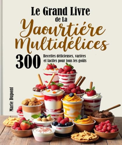 Le Grand Livre de La Yaourtière Multidélices: 300 Recettes délicieuses, variées et faciles pour tous les goûts