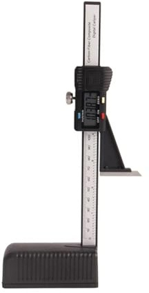 Digital Height Gauge 0-150mm 0.01mm Mini Stainless Steel Electronics Marking Gauge Measure Scriber Vernier Caliper Instruments(Carbon fiber)