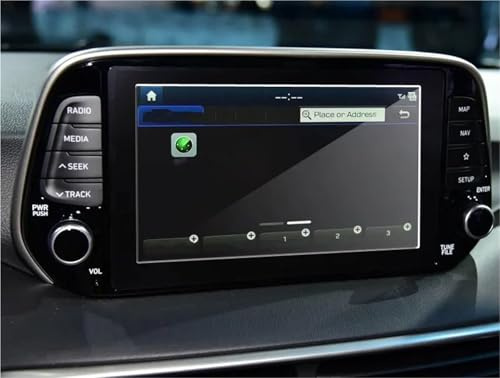 Xgupxuc Screen Protector Car Navigtion Tempered Glass LCD Screen Protective Film Sticker Dashboard Guard For Hyundai For Santa Fe TM 2019 2020 Protective Film