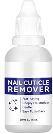Dissolvant liquide pour cuticules - Outils de manucure hydratants - 30 ml - Pour ongles secs et abîmés, peaux mortes, ongles cassants, soins des mains et des pieds, routine beauté, usage quotidien