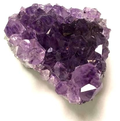 XGINERFEX Amethyst Clusters Cave Fragments Home Decoration Crystal Cluster Pieces Ornaments,Purple,100~150g Gemstone Stone