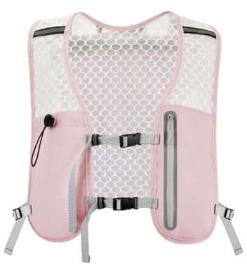 Générique 2026 Téléphone portable, veste de randonnée, gilet de cyclisme et de randonnée, sac à dos de sport léger, gourde (One Size)