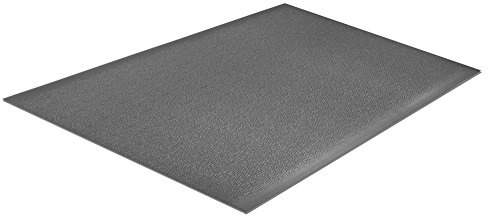 Portico Systems 18030505T Comfort Step 3/8 Anti-Fatigue Mat with Pebble Emboss, Grey, 3' x 5'