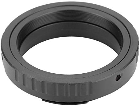 Astronomie Teleskop T M48 * 0,75 Okularlinse Adapter Ring,Universal Aluminiumlegierung Manuelle Blende Fokussierung Steuerung Adapterring für F für DSLR Kamera(für)