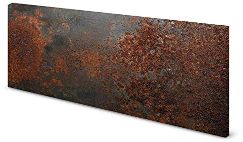 Magnettafel Pinnwand Bild Rost Rostoptik XXL gekantet Größe 120 x 60 cm