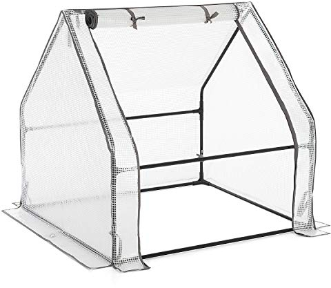 Christow Large Grow Tunnel Cloche Garden Polytunnel Greenhouse With Reinforced Cover (choose 0.9m, 1.8m, 2.7m or 3.6m long)