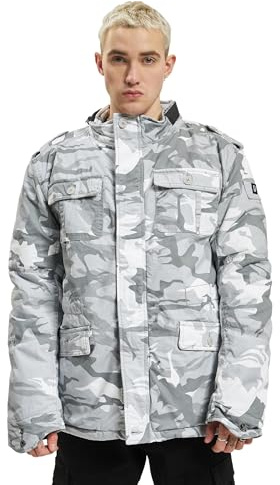 Brandit Britannia Winter Jacket, Color: blizzard c, Size: 4XL