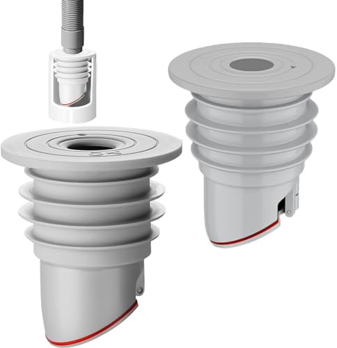 Bouchon Anti Odeur Machine à Laver, Joint Machine à Laver, Clapet Anti Odeur, Bouchon Douche Anti Odeur, Joint d'étanchéIté pour Tuyau de Vidange d'eau,Bonde de Douche