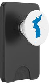 Unification flag of Korea PopSockets PopWallet for MagSafe