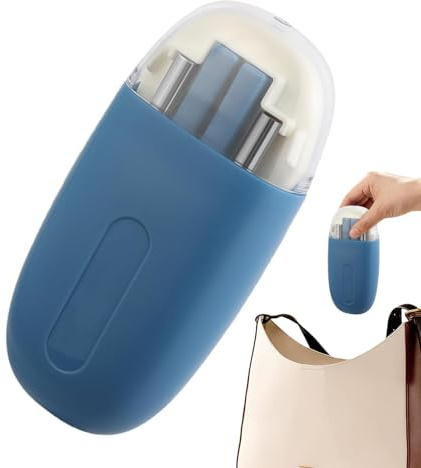 Set de couverts avec boîtier – Cuillère fourchette amovible Baguettes avec étui | Set de couverts de camping réutilisable avec boîtier, couverts en acier inoxydable, set de couverts réutilisables pour