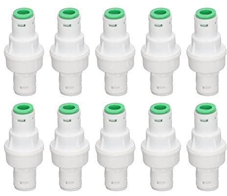 Segrehy Regulador de Presión de Agua G3/8, válvula reductora, regulador de alivio de presión de agua a prueba de explosiones, Conexión Estanca a Prueba de Fugas, para Purificadores, Refrigeradores
