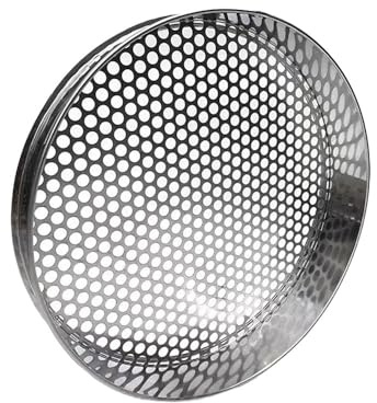 YINLUCK Tamiz De Malla De Acero Inoxidable 304 (Orificio De 1 A 50 Mm) - Colador De Cocina De 20 Cm De Diámetro For Hornear, Frijoles, Frutas Y Harina - 1 Unidad(Hole Diameter 4mm)