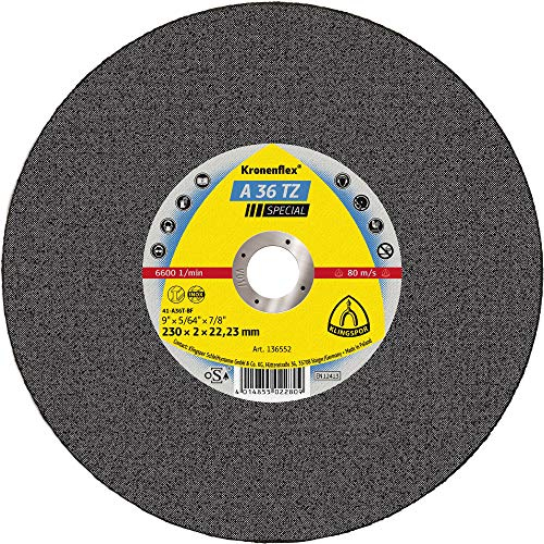 25 x Klingspor A 36 TZ Trennscheiben, 180 x 2 x 22,23 mm gerade
