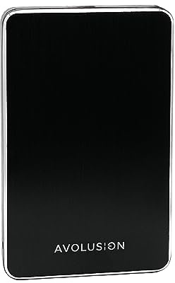 Avolusion M2 Series 2TB USB 3.0 Portable External Gaming Hard Drive (for PS4, Pre-Formatted) M2-BK-2TB-PS - 2 Year Warranty