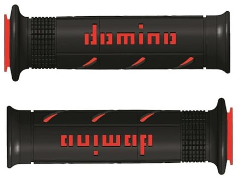 Poignée de Guidon de Moto de Route, Naked, Touring, Sportbike, Moto2, Moto3, pre-moto3, Moto4, Moto5 (Rouge Super Doux)