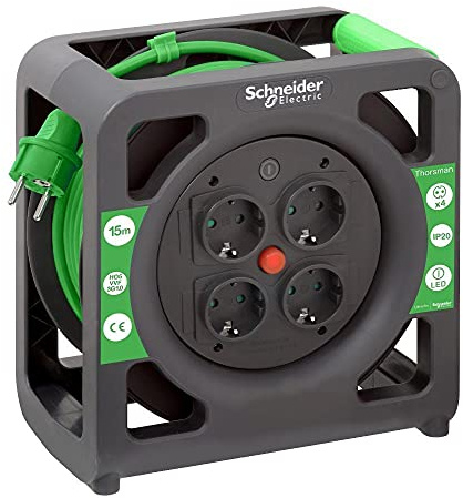 Schneider Electric IMT33135 Kompakt-Kabeltrommel 15m IP20 HO5 mit Erdung
