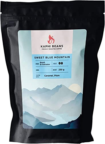 Kaphi Beans Medium Roast Jamaican Blue Mountain Coffee Blend Coffee Beans- Freshly Roasted (Wholebean, 1kg)