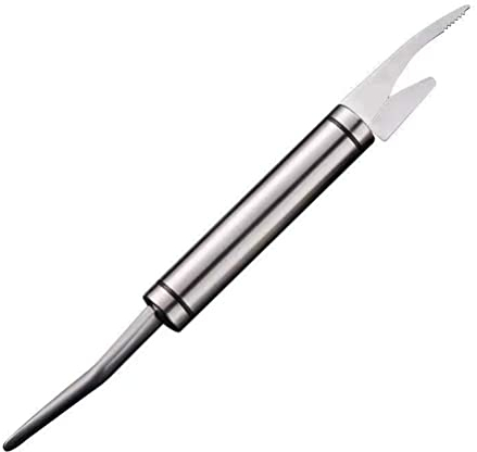 Multifunctional Fast Shrimp Peeler, 304 Stainless Steel Shrimp Deveiner Prawn Tool Seafood Cleaner Remover Fish Scale Duck Intestine Lobster Cleaner Cutlery Portable Shell Peeling Machine