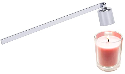 Lollanda Kerzenlöscher, Kerzenlöscher Edelstahl, Kerzen Ausmachen, Dochtlöscher Candle Extinguisher, Candle Snuffer mit Griff Kerzenwerkzeug