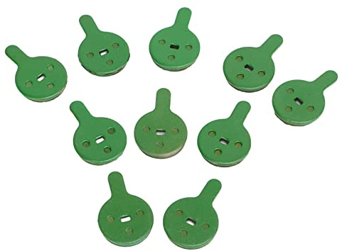 5 Paar Bremsbeläge Ersatz für G2 Pro Elektro Roller, BOLI BB8 NOVELA YINXING BOLIDS Kick Scooter Fahrrad Hydraulische Scheibe, Stabile Bremskraft, Metall Halbroller Bremsbeläge