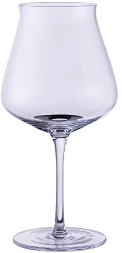 OLOTU Bicchieri di Vino Bicchiere da Vino Bicchieri da Vino Rosso in Cristallo Trasparente Calice fine per Tutti Gli Usi Design Ultra Elegante Adatto per la Festa in casa Regalo di Natale Squisito