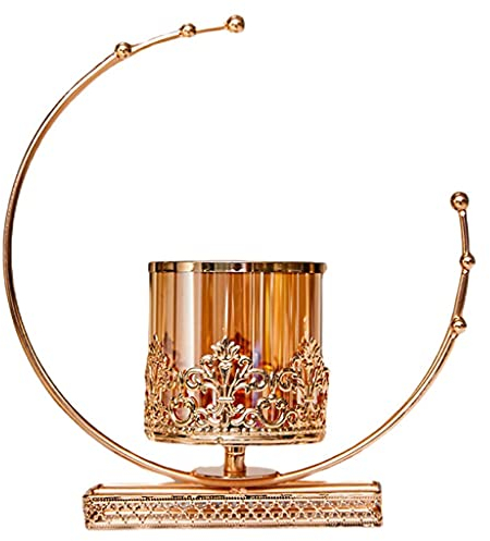 HEXEH Kerzenhalterhalter Legierung Kerzenständer Romantische Kerzenlicht Abendessen Requisiten Modern Minimalistisches Wohnzimmer Light Luxus Tischdekoration Ornamente Kandelaber