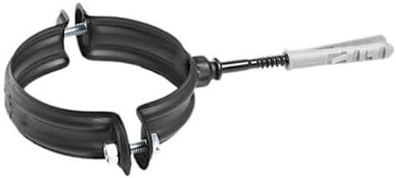 Collier mural pour poêles à granulés avec cheville 80 mm (5)