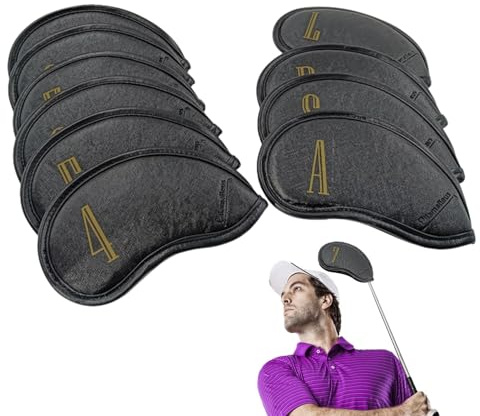 Coperture in ferro per mazze da golf, coperture per mazze da golf, copertura per mazze da golf, squisita copertura impermeabile in ferro per sport all'aria aperta
