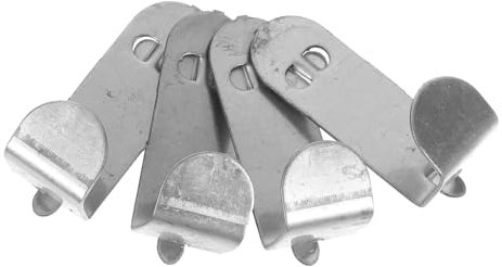 DOITOOL 4piezas Ganchos Acero Inoxidable Estante Congelador Refrigerador Gancho Soporte Estante Sin Taladrar