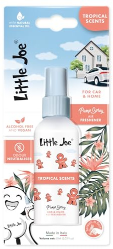 Little Joe Pump Spray Air Freshener 60ml Tropical Scents