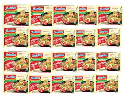 Instant Noodles Onion Chicken Flavour - 70g (Pack of 20) | Quick & Easy Meal Solution with Rich Chicken and Onion Taste | Convenient and Delicious Snack Option
