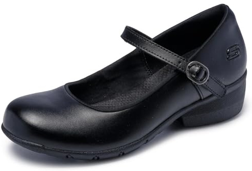 Skechers ELSIT Health Care - Scarpa Professionale da Donna, Colore Nero, Taglia 39