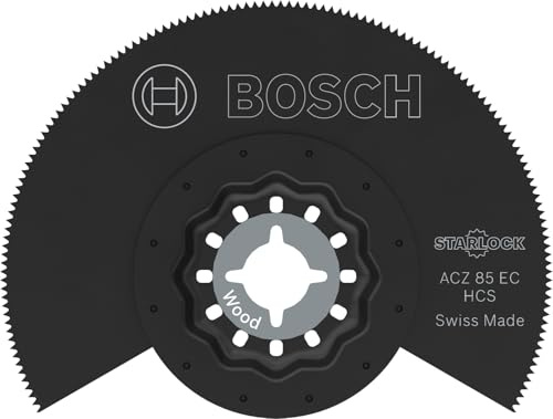 Bosch 10x Lama segmentata ACZ 85 EC | per Legno tenero, Ø 85 mm, Professional Accessorio Utensile multifunzione