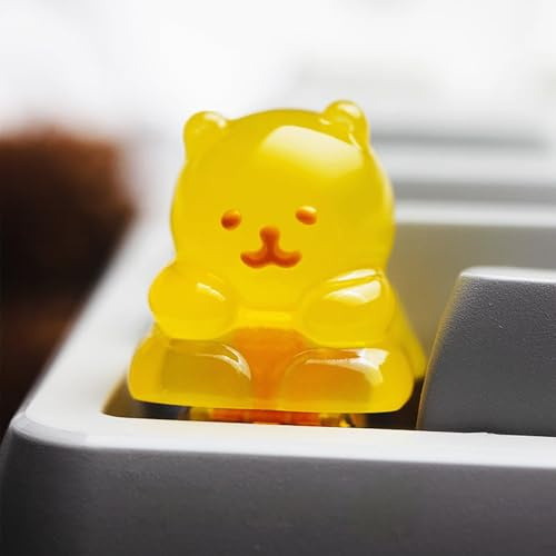 Cute Bear Keycap - Custom Artisan ESC Keycap for Mx Switches Keyboard