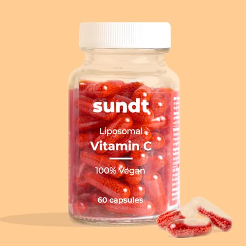 Cápsulas de vitamina C liposomal con 250 mg de vitamina C por cápsula - 60 cápsulas - liposomal - formulación premium - vegano, sin gluten, sin azúcar y producido en Alemania