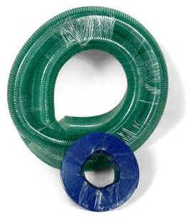 Tuyau d'aspiration de 3 - 6 m - Tuyau de vidange de 20 m - Tuyau d'aspiration/tuyau de pression pour pompe à eau à essence - Pompe de jardin et de bassin