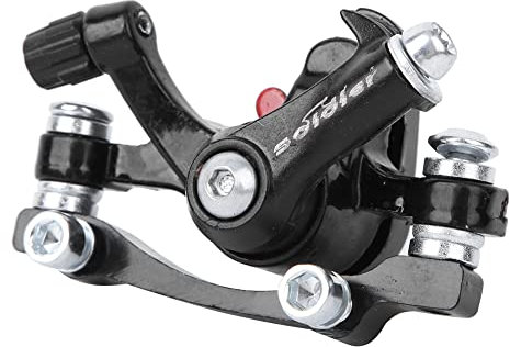 Hominas Mechanische Scheibenbremssättel Universal Scheibenbremsen Vorne und Hinten für Fahrräder (F160 R140)