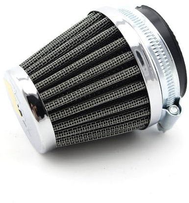 IMAGINE 2.13inches Motorrad-Luftfilter rund verjüngt Clamp-on Pod Intake Filter Cleaner für Dirt Bike ATV Moped Pit Bike Scooter Vintage(54mm 55mm 56mm)